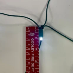 100-light Pure White 5mm LED Net Lights, Green Wire -Christmas Light Store IMG 6847