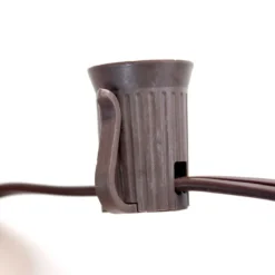 C9 (E17) 1000' Spool 12" Spacing, Brown SPT-1 Wire -Christmas Light Store brown christmas cord 3 2a8dedcb c5ac 44f4 baca e6b9c1068db7