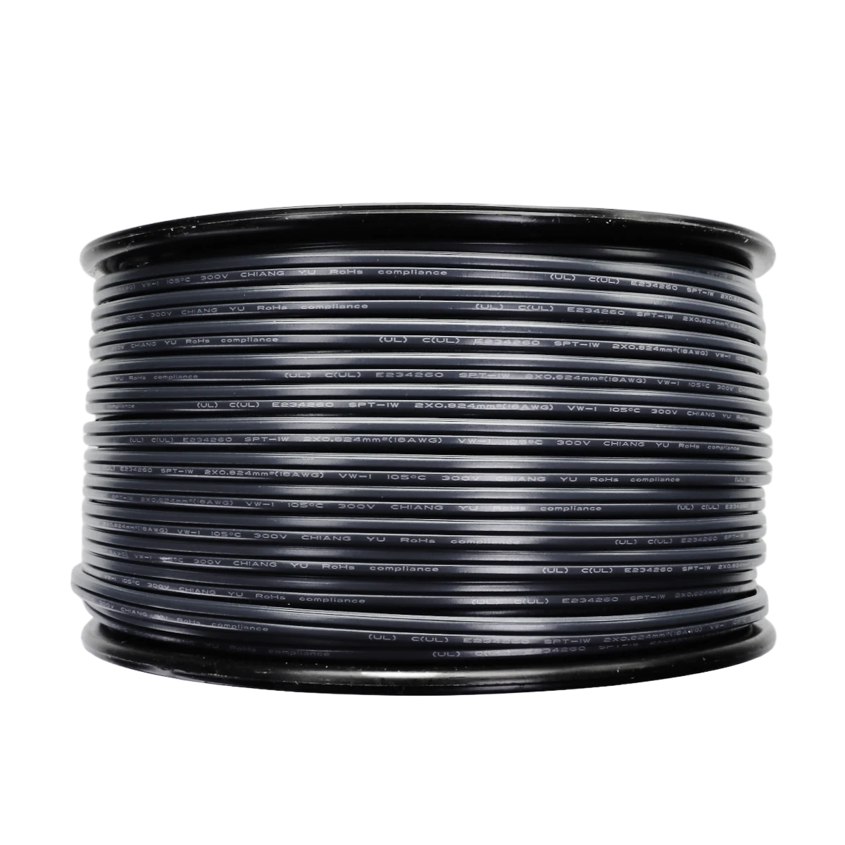 500' Spool 18 AWG Bulk Wire, Black SPT-1 1 500' Spool 18 AWG Bulk Wire, Black SPT-1