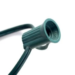 C7 (E12) 500' Spool 12" Spacing, Green SPT-1 Wire -Christmas Light Store c7 green wire d 0f5349ac e426 4b57 937d bbe608af3aa5