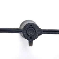 C9 (E17) 500' Spool 12" Spacing, Black SPT-1 Wire -Christmas Light Store c9 black wire e 1