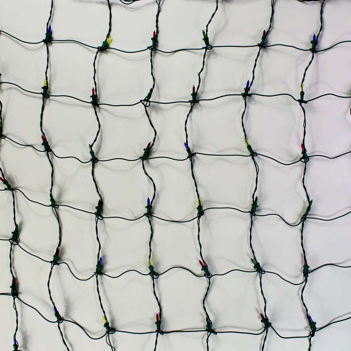 150-bulb Multicolor Net Lights, Green Wire 4 150-bulb Multicolor Net Lights, Green Wire - Image 4