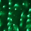 100-light Green 5mm LED Net Lights, Green Wire