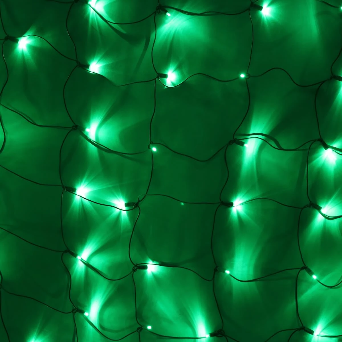 100-light M5 Green LED Net Lights, Green Wire 1 100-light M5 Green LED Net Lights, Green Wire