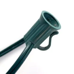 C9 (E17) 100' Cord 15" Spacing, Green SPT-1 Wire -Christmas Light Store green christmas cord 5 0e7d90df 0c16 451a a5db 71dc2d01aca4
