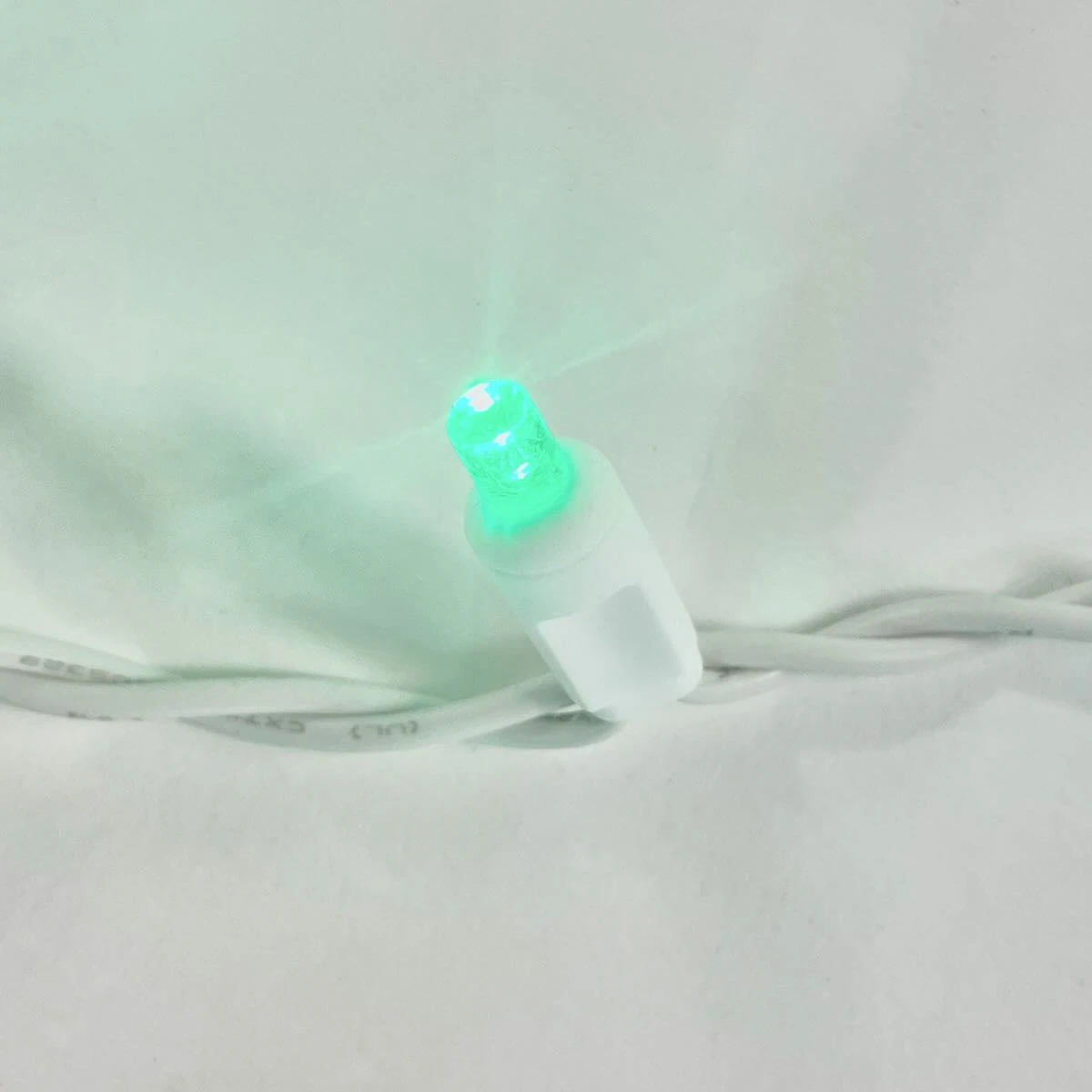 100-light Green 5mm LED Icicle Lights, White Wire 5 100-light Green 5mm LED Icicle Lights, White Wire - Image 5