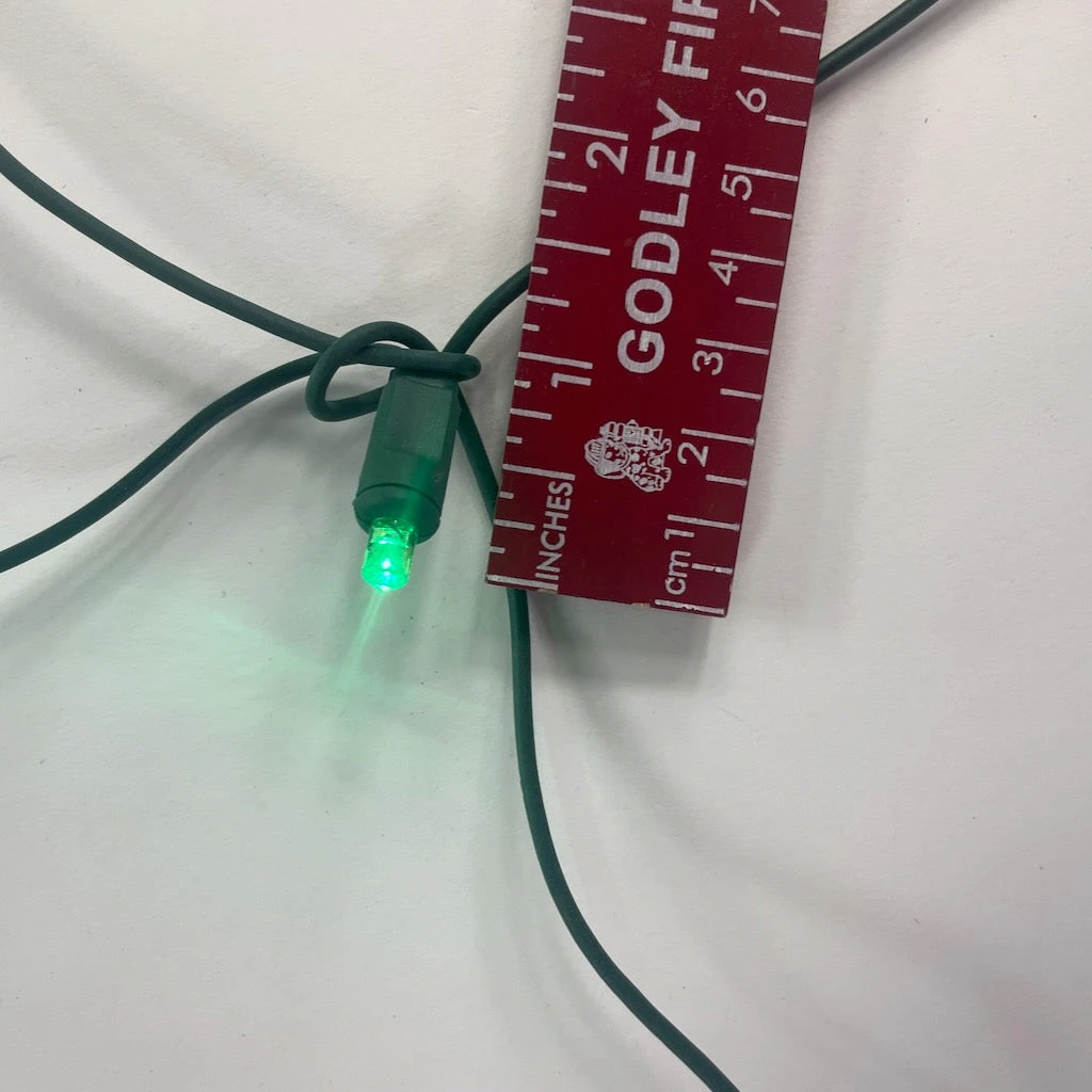 100-light Green 5mm LED Net Lights, Green Wire 6 100-light Green 5mm LED Net Lights, Green Wire - Image 6