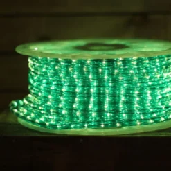 150' 1/2" Green Incandescent Rope Lights -Christmas Light Store green rope lights 918