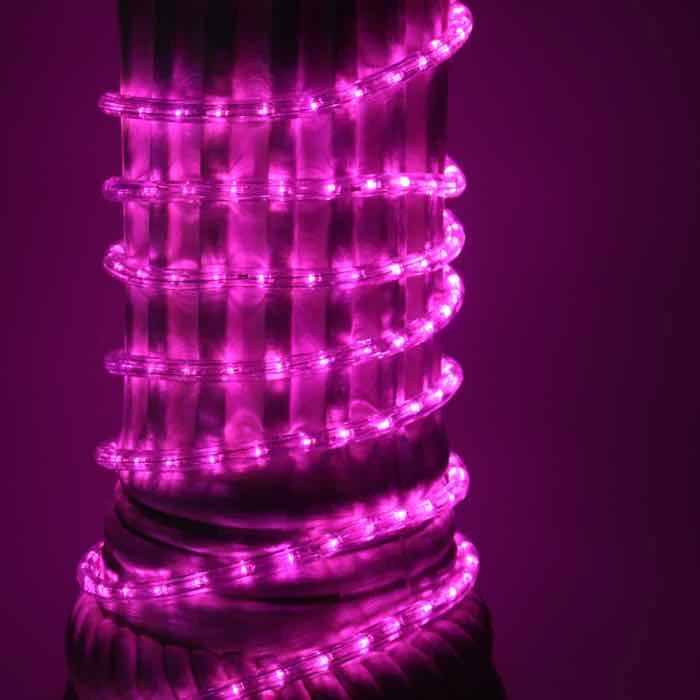 3/8" Pink LED Rope Lights 5 3/8" Pink LED Rope Lights - Image 5