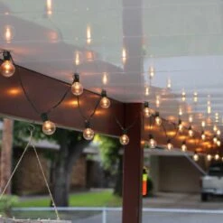 500 Magnetic Christmas Light Clips For Both C7 And C9 Cords SPT-2 -Christmas Light Store magnetic clips in use metal patio f06a9e2a 52ad 441a 9323 06fca7ead388