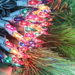 Chasing Multicolor Mini Lights, 140 Lights, Single Plug -Christmas Light Store multi christmas tree lights green wire 090518a e64d1fa7 cae6 4e67 8306 37f5a20dc530