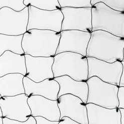 100-light Pink 5mm LED Net Lights, Green Wire -Christmas Light Store pink 5mm led net lights b