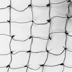 100-light Pure White 5mm LED Net Lights, Green Wire -Christmas Light Store pure white 5mm led net lights 2