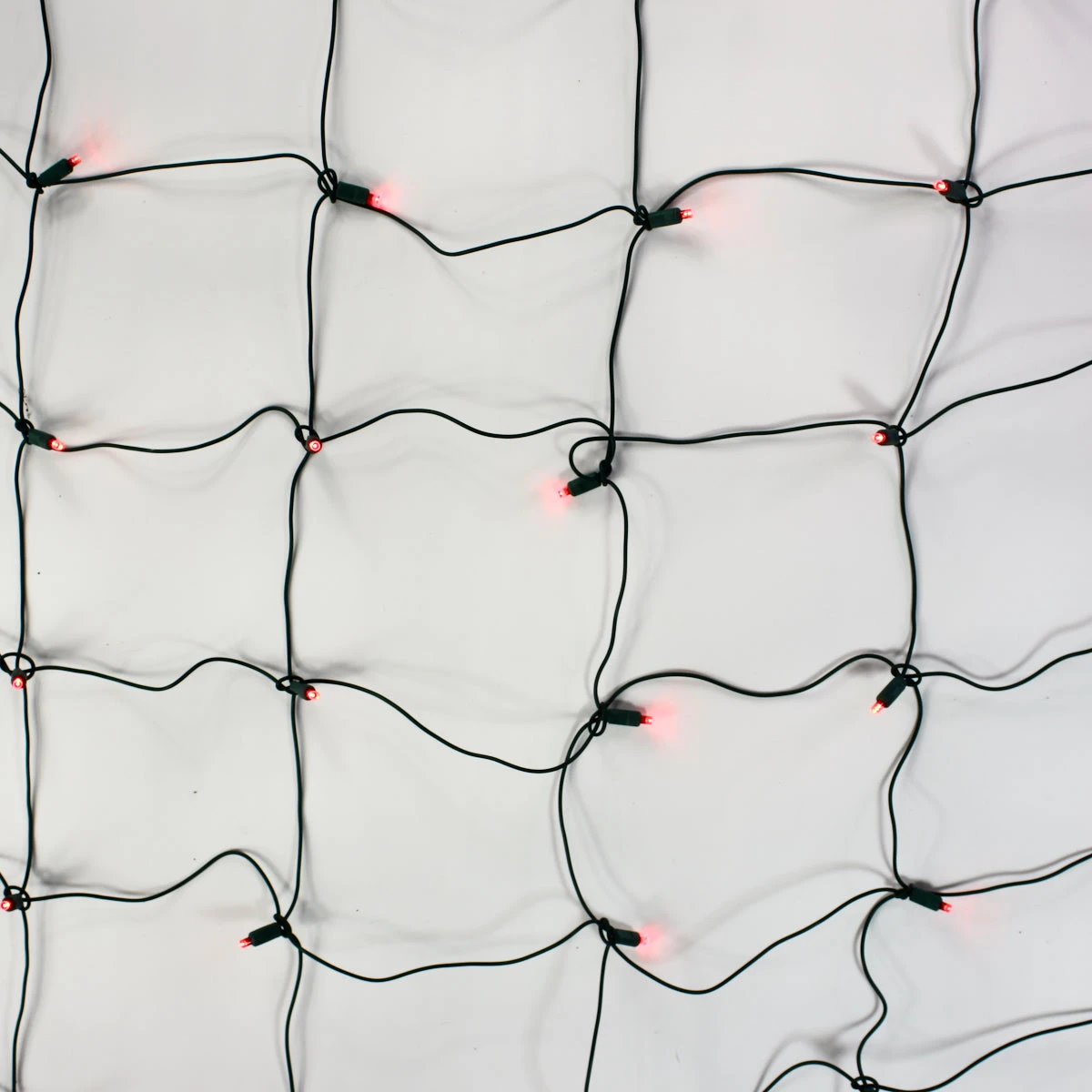 150-bulb Red Net Lights, Green Wire 3 150-bulb Red Net Lights, Green Wire - Image 3