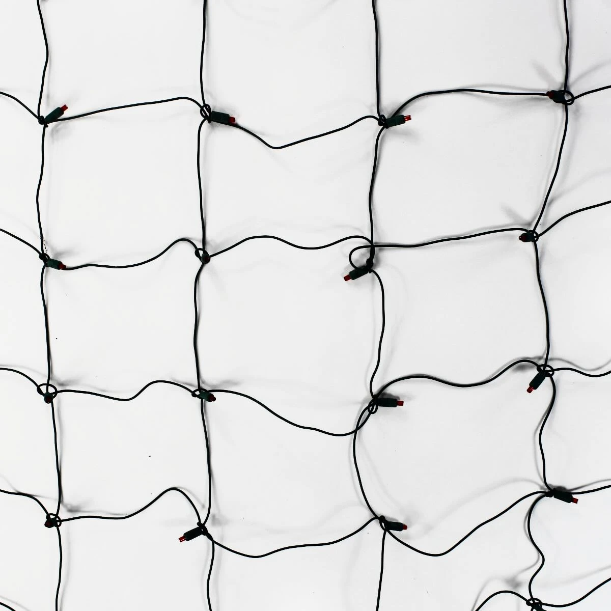 150-bulb Red Net Lights, Green Wire 2 150-bulb Red Net Lights, Green Wire - Image 2