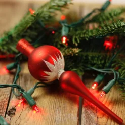 50-light 5mm Red LED Christmas Lights, 6" Spacing Green Wire -Christmas Light Store red m5 led mini lights christmas 042618 33503c06 caec 403b b17f 7d520f7e3277