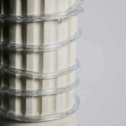 3/8" Pure White LED Rope Lights -Christmas Light Store rope light unlit 82418 281 29 845ad832 2677 4997 aa00 61371c46af61