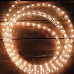 1/2" White Incandescent Rope Lights 7 1/2" White Incandescent Rope Lights -Christmas Light Store white rope light 918